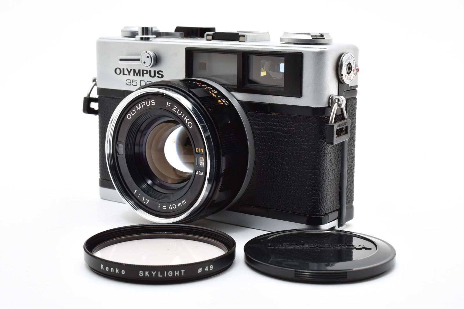 6059 【良品】 Olympus 35Dc Rangefinder Film Camera 動作確認済
