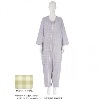 フドーねまきB 厚手 チェックベージュ LL 106895