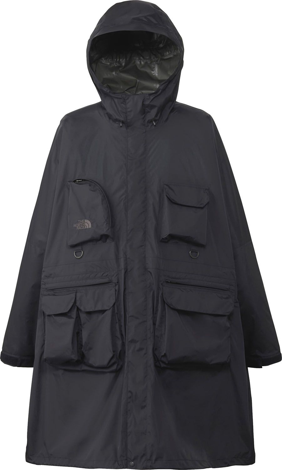 ザ・ノース・フェイス THE NORTH FACE アウトドア ウーロスフィールドユーティリティポンチョ メンズ レディース レインウェア コート カッパ フーディ アウター 防水 キャンプ レジャー 雨の日 シンプル NP12532 K ブラック