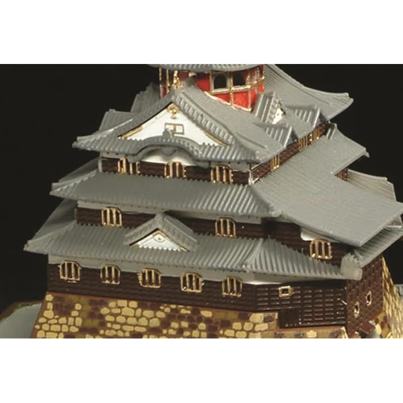 童友社 1/540 日本の名城 JOYJOYコレクション 安土城 プラモデル JJ-10