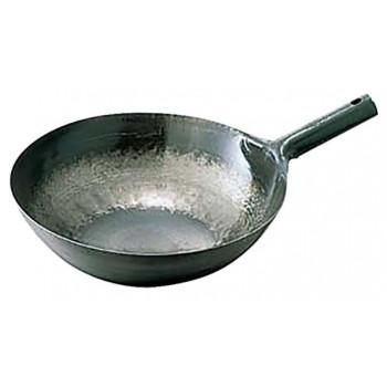 鉄打出片手中華鍋・1.6mm・42cm・001046