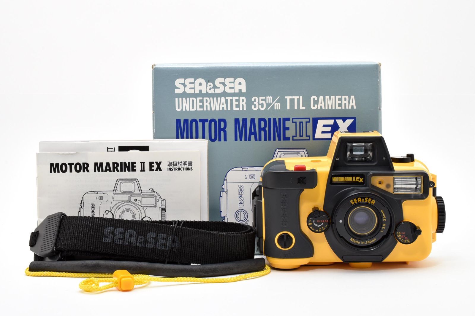 SEA＆SEA MOTORMARINE ⅡEX YS-50 カメラストロボセット ☆極上品☆SEA&SEA MOTOR MARINE ii EX ♯1720 - メルカリ