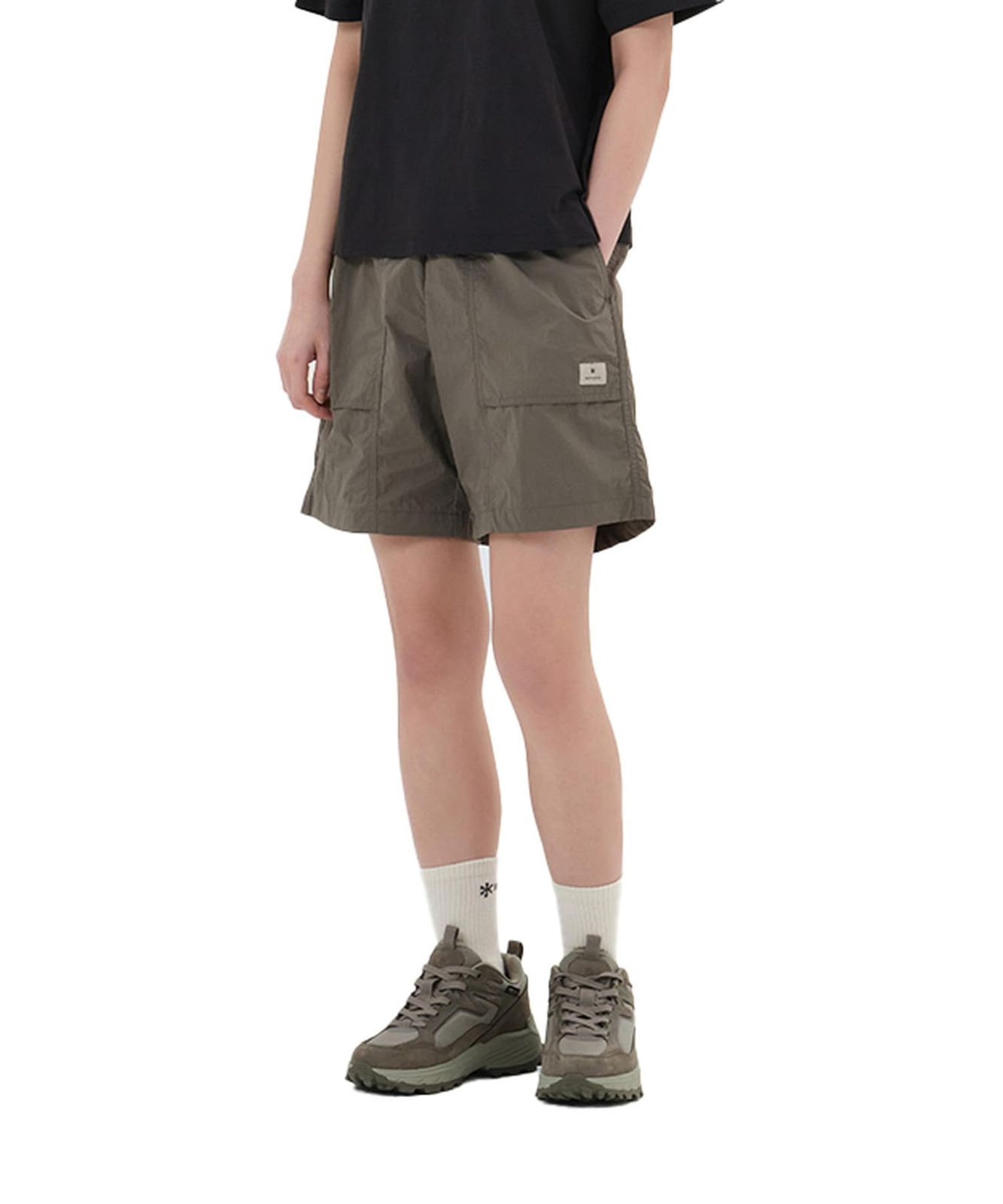 新品 [スノーピーク] Taslan Woven Shorts size L GS-S25MULHP64 キャンプ アウトドア フェス