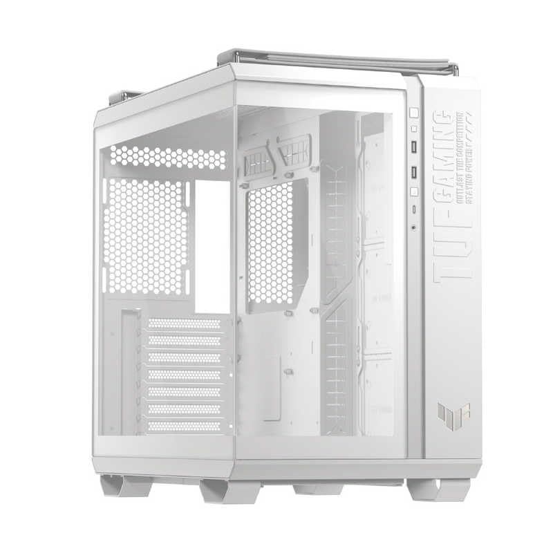 新品 ASUS TUF Gaming GT502 Horizon white ホワイト/ATX/ミッドタワー ケース/強化ガラス/ピラーレス/デュアルチャンバー構造/国内正規代理店品