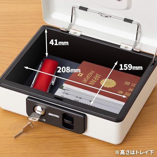 Sentry SENTRY金庫 手提げ金庫　新品未使用 送料無料】SENTRY (セントリー) 金庫 手提げ金庫 小型 キャッシュ