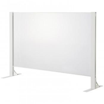 豊國工業 飛沫ガードアクリルパネル 両面用単体 H1000×W1500mm HG-AR1510-W ホワイト