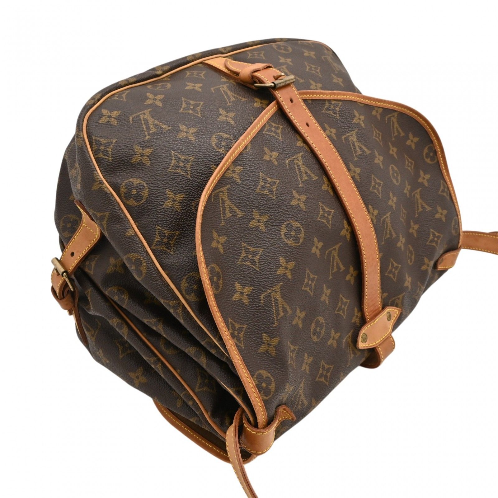 ルイヴィトン モノグラム ソミュール35 ショルダー Bランク lv8549hr ルイヴィトン モノグラム ソミュール35 ショルダーバッグ Bランク
