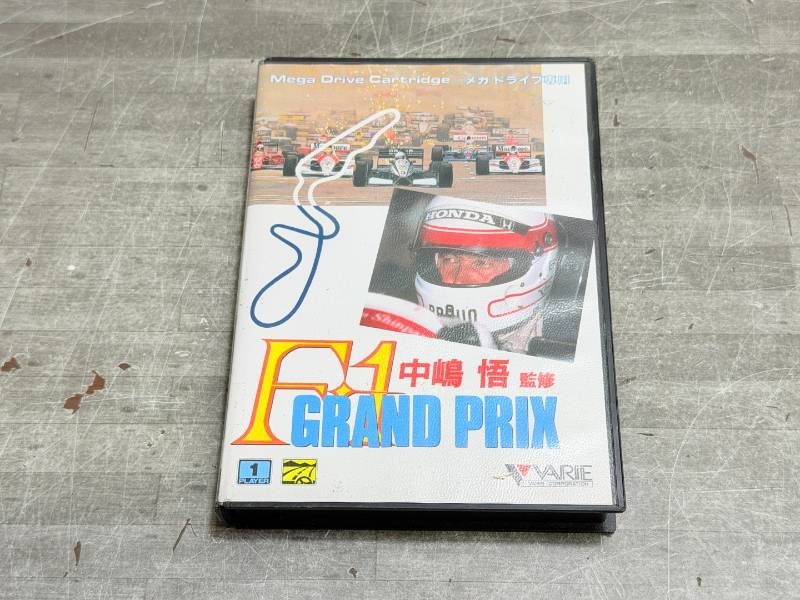 F1 GRAND PRIX メガドライブ 新品未使用 メガドライブ MD 中島悟監修 F1 GRAND PRIX 送料込み