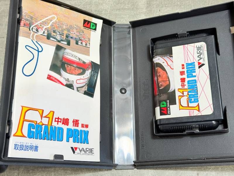 F1 GRAND PRIX メガドライブ 中嶋悟監修 F1グランプリ』1991年／メガドライブ - レトロゲームの説明