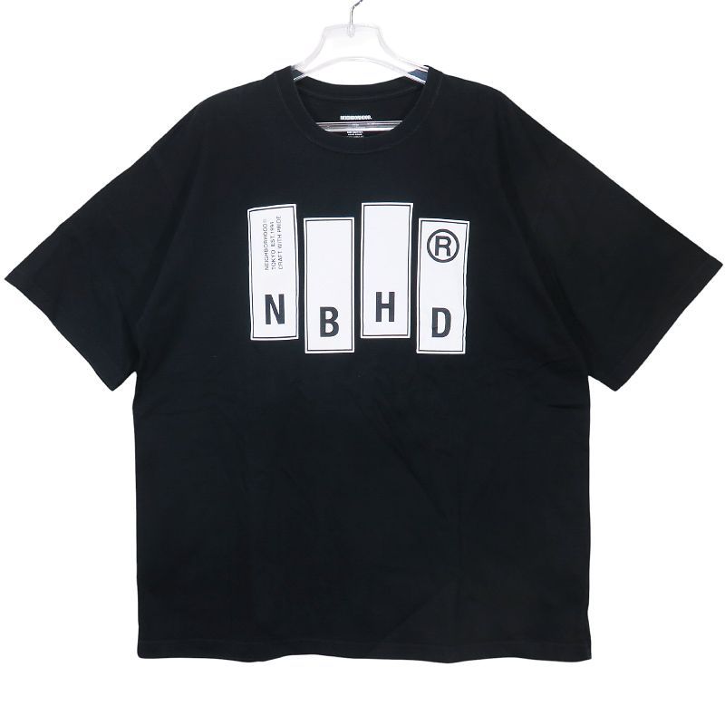 NEIGHBORHOOD ネイバーフッド 24SS NH.TEE SS-26 241PCNH-ST26 Tシャツ ショートスリーブ ブラック カットソー 半袖 サイズXL Mayk