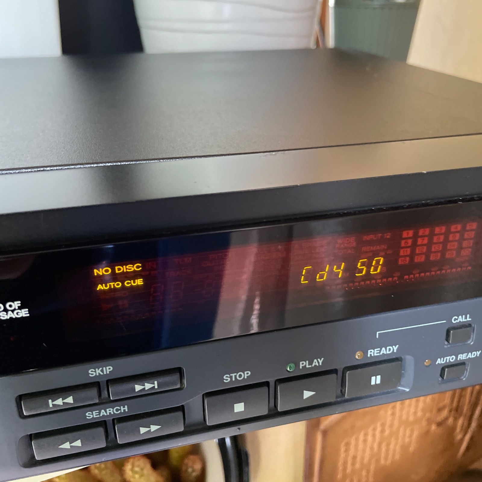 ジャンク TASCAM CD-450 業務用CDプレーヤー - メルカリ