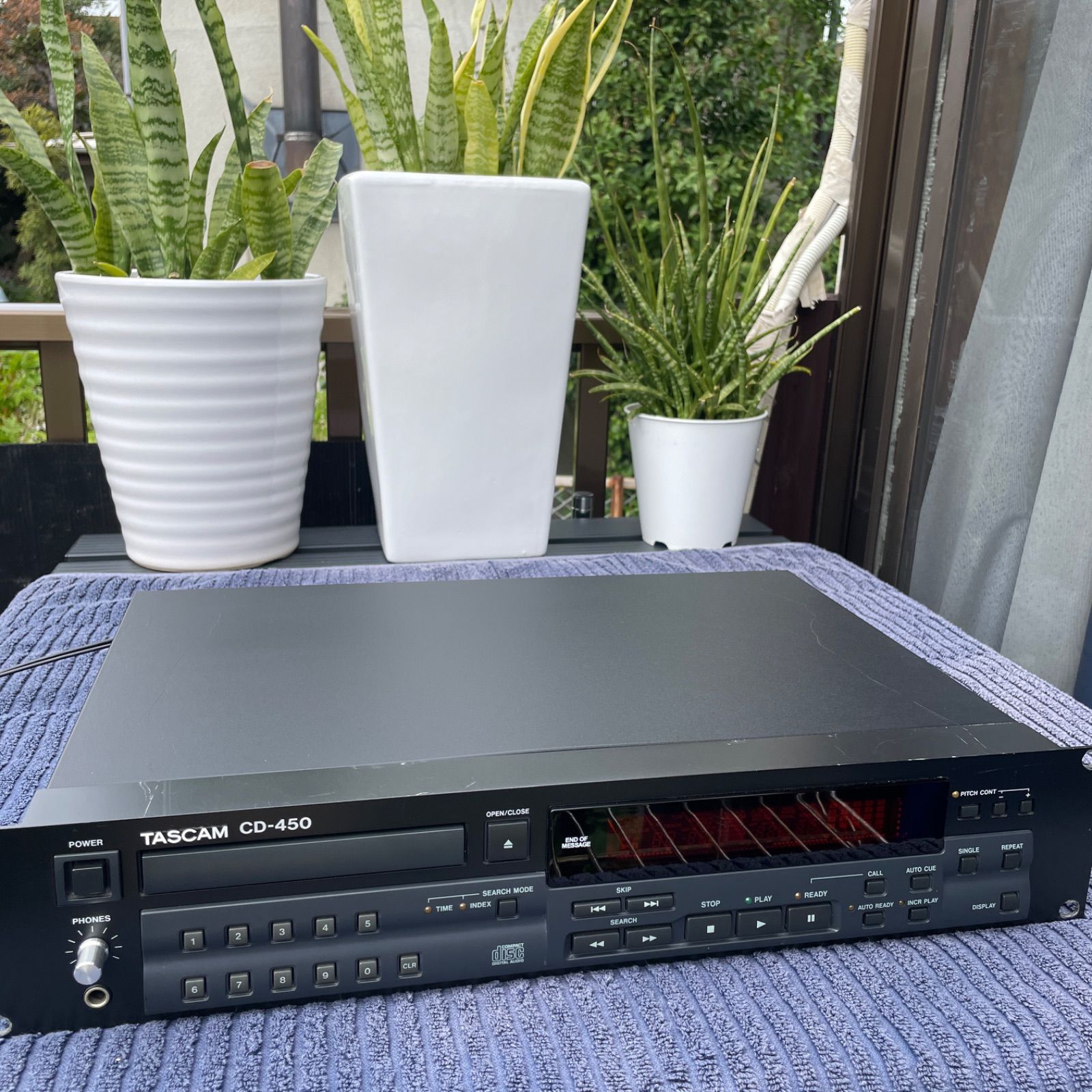 TASCAM CD-450 ジャンク ジャンク TASCAM CD-450 業務用CDプレーヤー - メルカリ