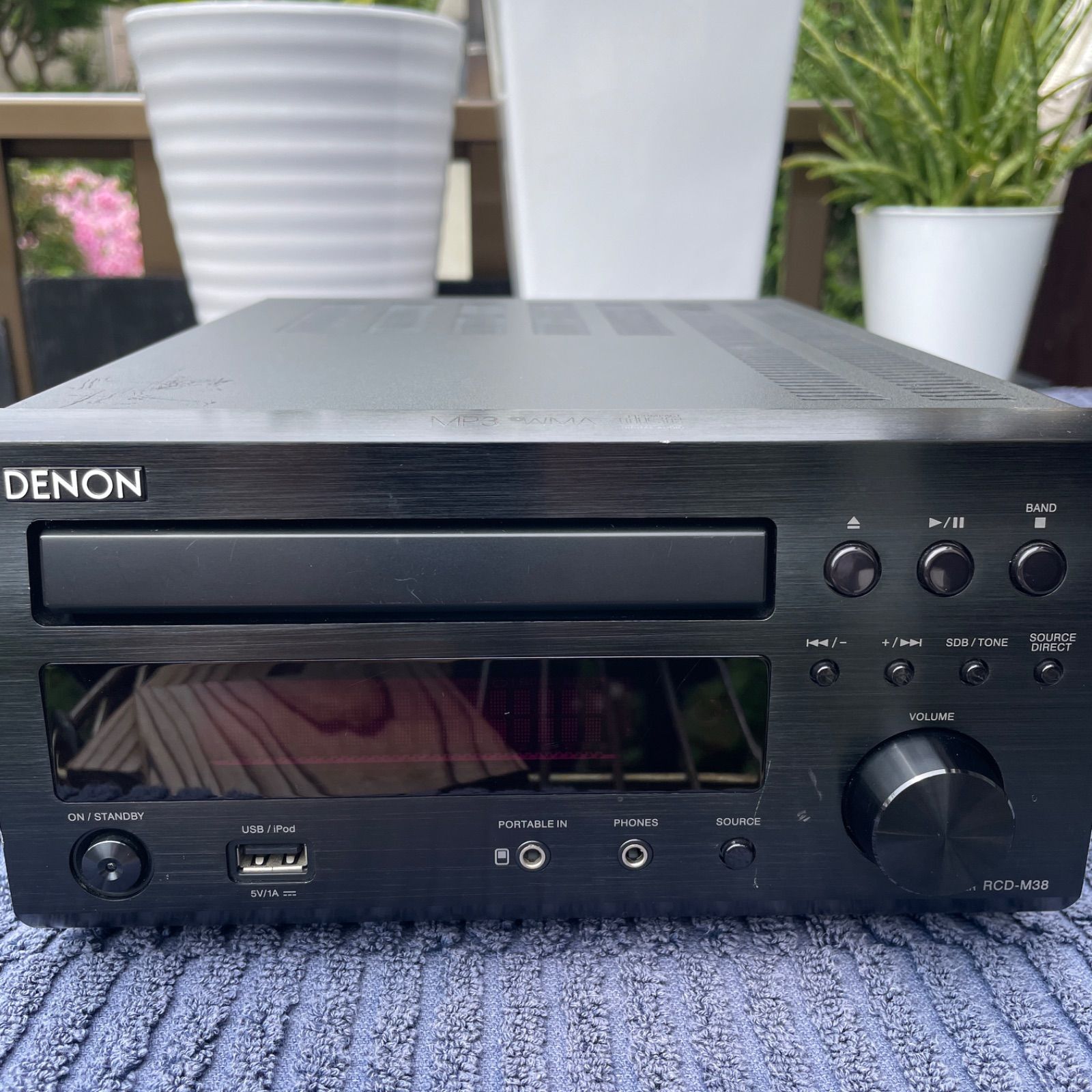 DENON デノン RCD-M38 メンテナンス済み DENON（デノン） DENON RCD-M38 〓 12年製 デノンのCD,USBレシーバー