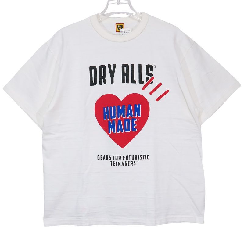 美品 HUMAN MADE ヒューマンメイド DRY ALLS HEART T-SHIRT