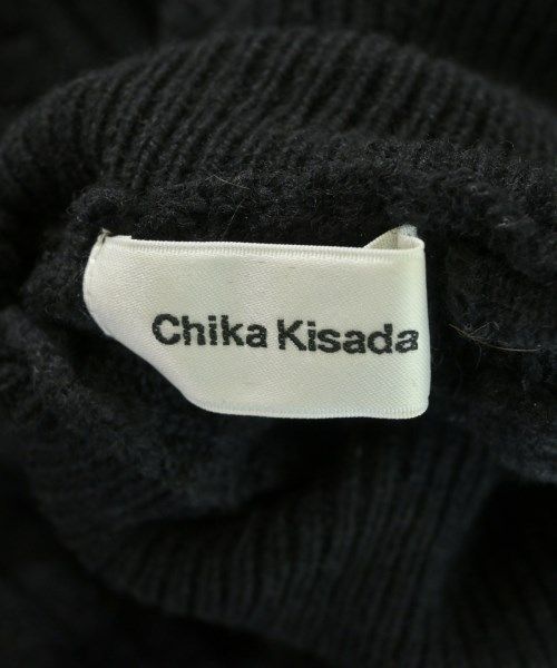 Chika Kisada チカキサダ ニット・セーター 1(S位) 黒 【古着】【中古】 Chika Kisada - Chika Kisada チカキサダ ニット・セーター S 黒