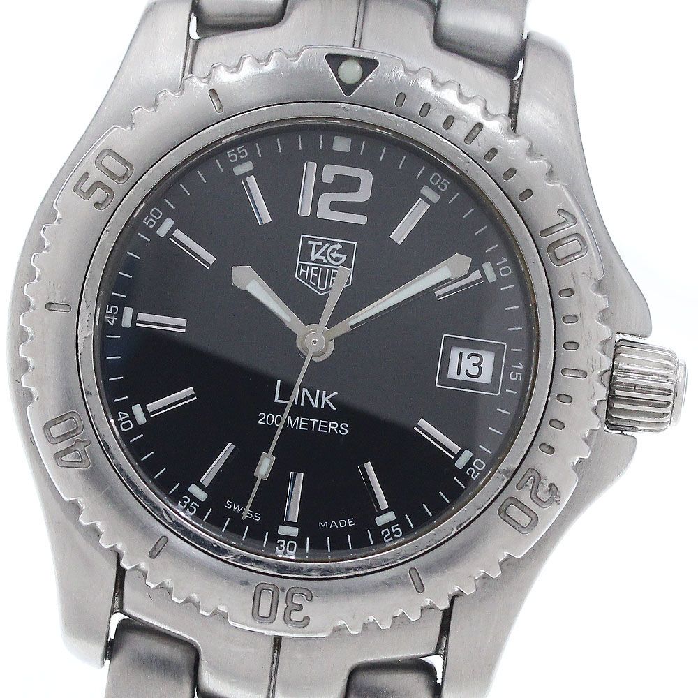 タグホイヤー TAG HEUER WT1210-0 リンク デイト クォーツ メンズ _955303 タグホイヤー TAG HEUER WT1210-0 リンク デイト クォーツ メンズ