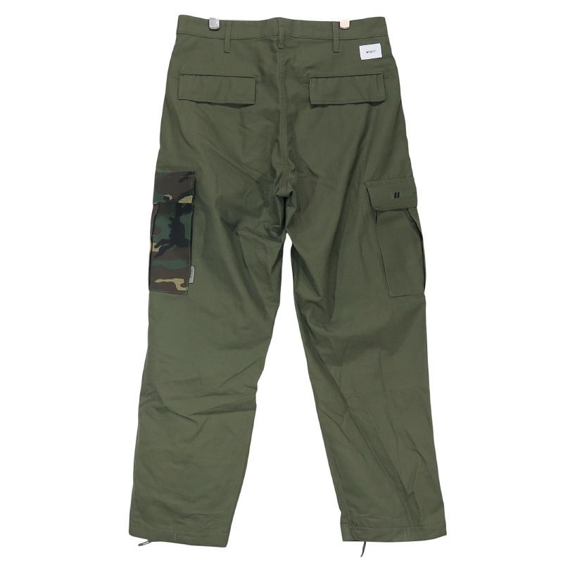 美品 WTAPS ダブルタップス 21AW JUNGLE STOCK/TROUSERS/COTTON.RIPSTOP 212WVDT-PTM03 ジャングル ストック トラウザーズ 6ポケット カーゴ パンツ サイズ02(M) Mayz 美品 WTAPS ダブルタップス 21AW JUNGLE STOCK/TROUSERS/COTTON.RIPSTOP 212WVDT-PTM03 ジャングル ストック トラウザーズ 6ポケット カーゴ パンツ サイズ02(M) Mayz