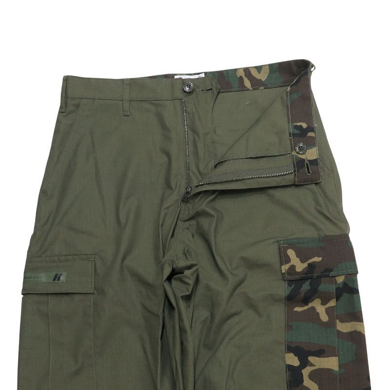 美品 WTAPS ダブルタップス 21AW JUNGLE STOCK/TROUSERS/COTTON.RIPSTOP 212WVDT-PTM03 ジャングル ストック トラウザーズ 6ポケット カーゴ パンツ サイズ02(M) Mayz 美品 WTAPS ダブルタップス 21AW JUNGLE STOCK/TROUSERS/COTTON.RIPSTOP 212WVDT-PTM03 ジャングル ストック トラウザーズ 6ポケット カーゴ パンツ サイズ02(M) Mayz