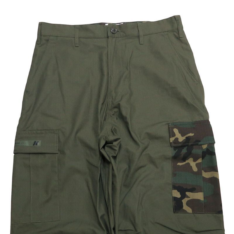 美品 WTAPS ダブルタップス 21AW JUNGLE STOCK/TROUSERS/COTTON.RIPSTOP 212WVDT-PTM03 ジャングル ストック トラウザーズ 6ポケット カーゴ パンツ サイズ02(M) Mayz 美品 WTAPS ダブルタップス 21AW JUNGLE STOCK/TROUSERS/COTTON.RIPSTOP 212WVDT-PTM03 ジャングル ストック トラウザーズ 6ポケット カーゴ パンツ サイズ02(M) Mayz