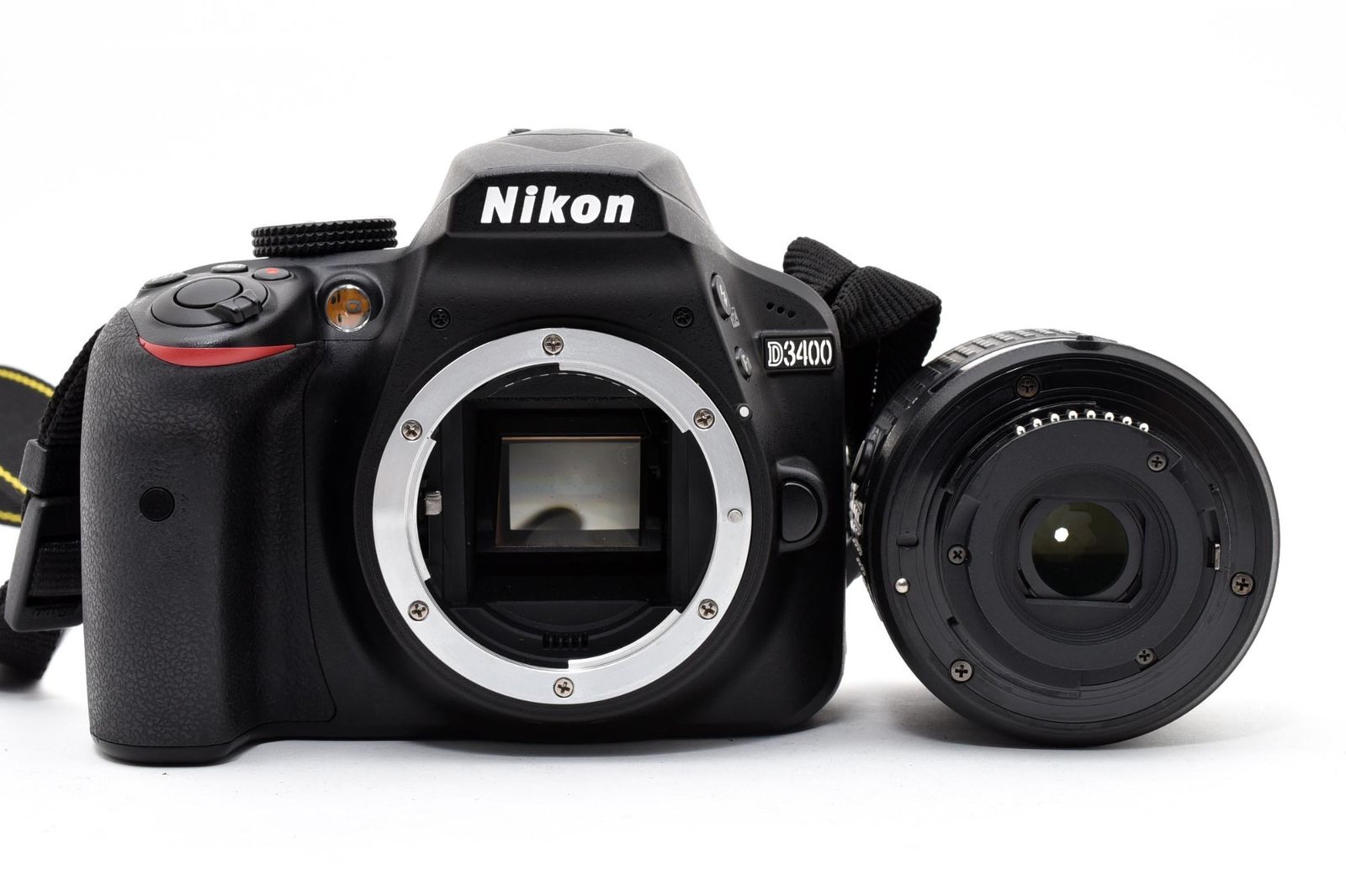 光学極上 Nikon ニコン D3400 シャッター数1604枚と極小 / AF-P 18