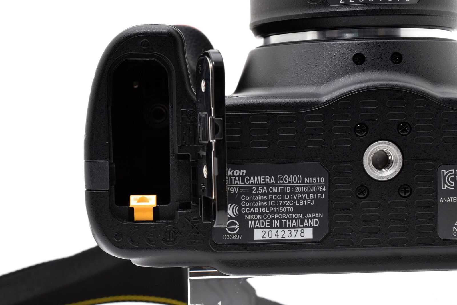 デジタル一眼レフ ニコン Nikon D3400 ジャンク品 光学極上 Nikon ニコン D3400 シャッター数1604枚と極小 / AF-P 18