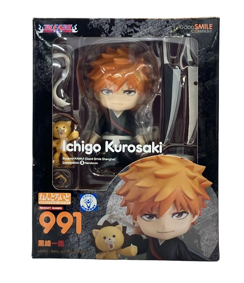 美品 グッドスマイルカンパニー BLEACH ねんどろいど 991 黒崎一護