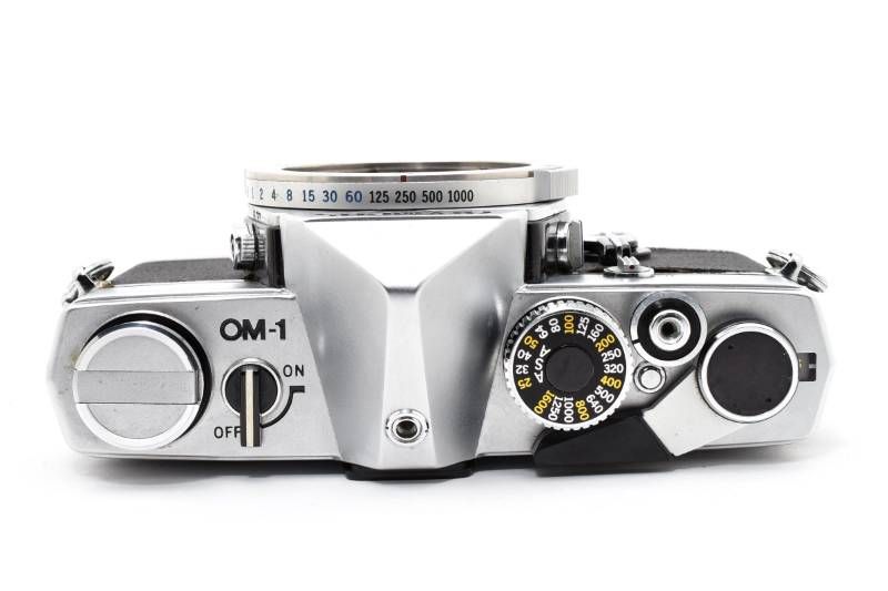 実用品】Olympus オリンパス OM-1 シルバー ボディ フィルム一眼カメラ