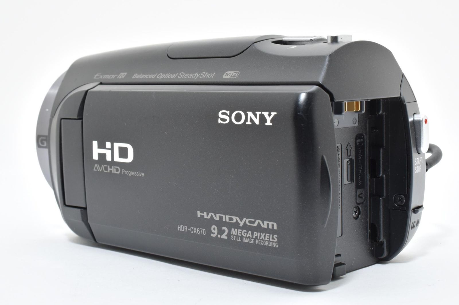 実用光学美品 Sony ソニー HDR-CX670 黒 ブラック ビデオカメラ