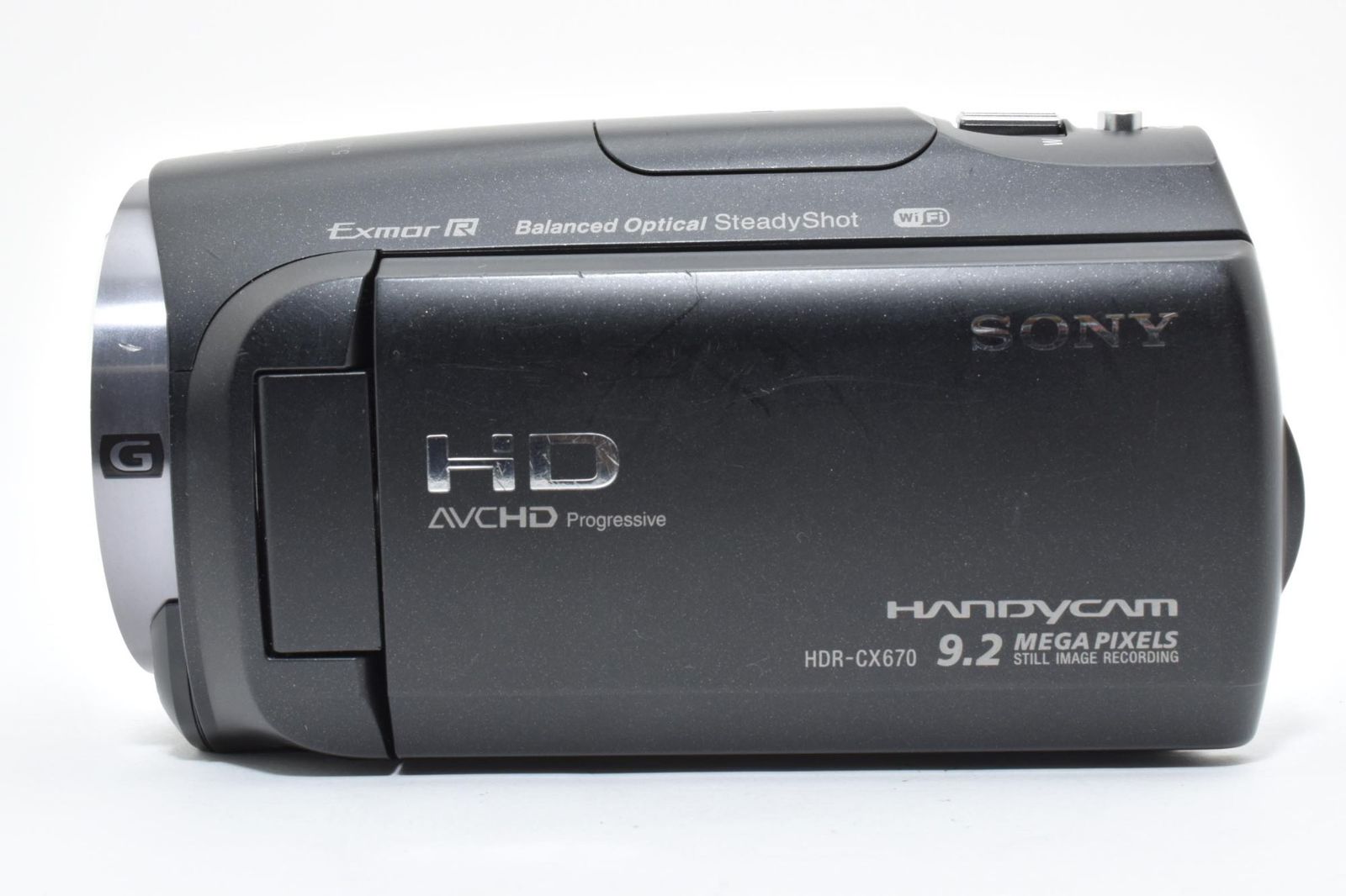 実用光学美品 Sony ソニー HDR-CX670 黒 ブラック ビデオカメラ
