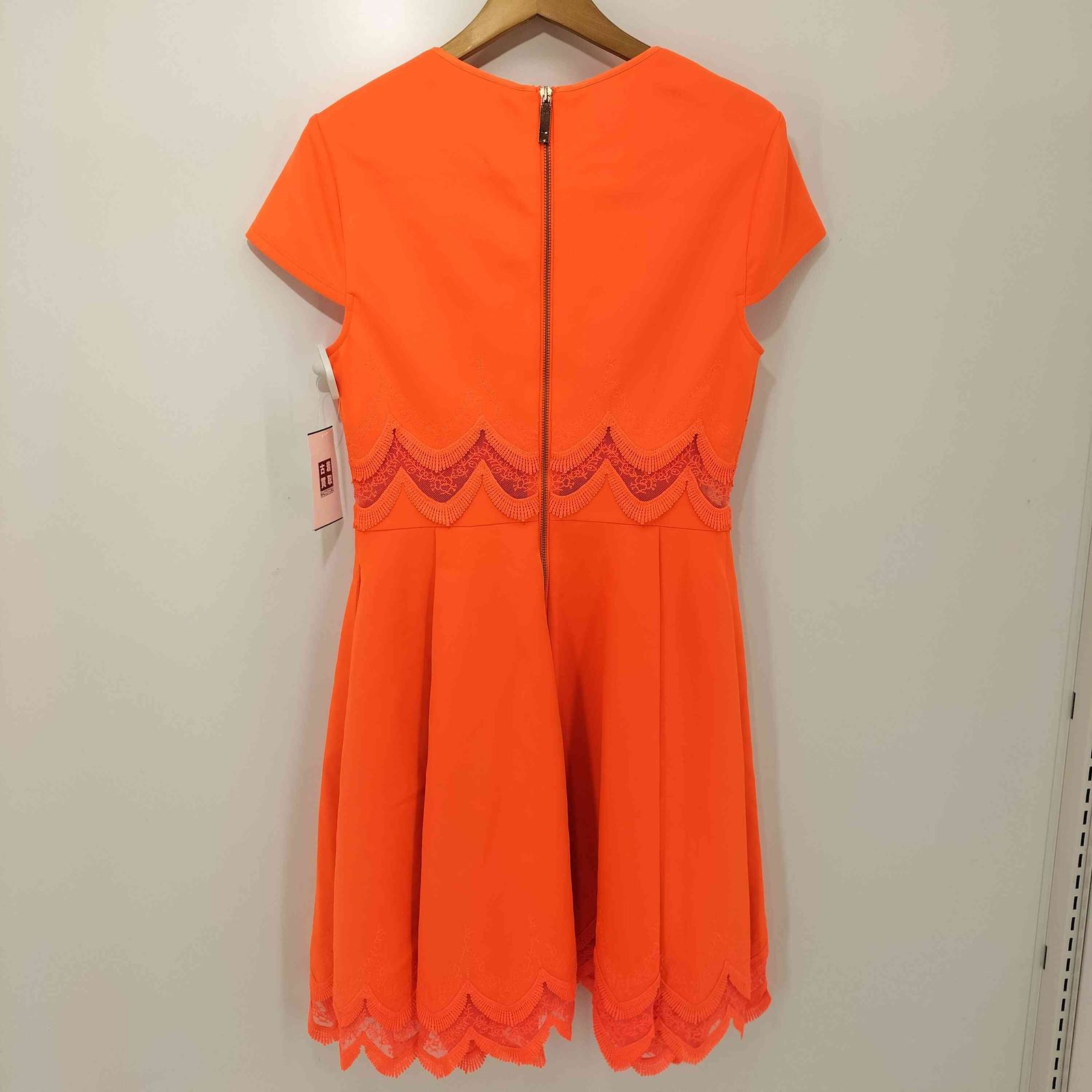 テッドベーカー TED BAKER レースデザイン ノースリーブワンピース
