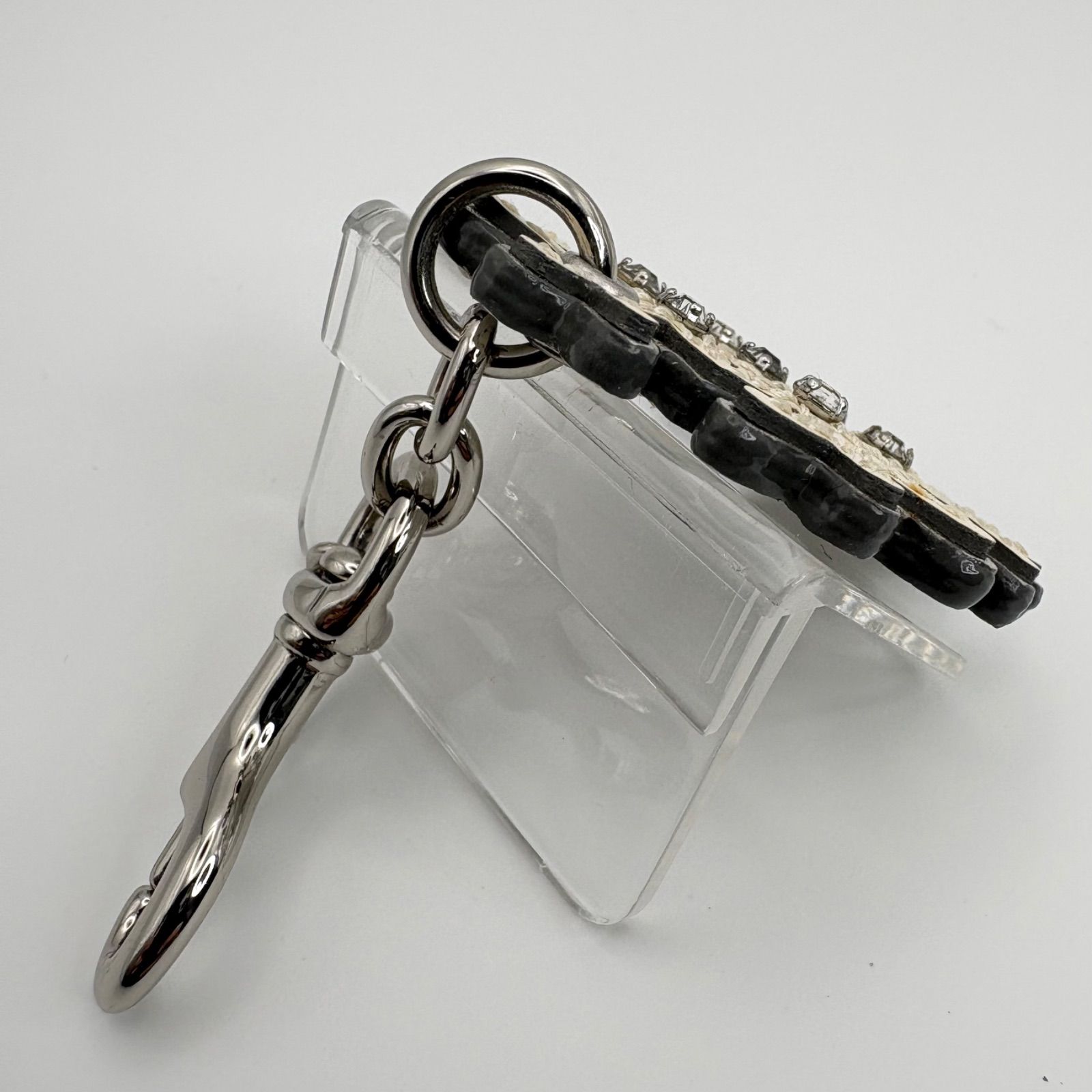 COACH コーチ 雪の結晶 スノーフレーク チャーム キーホルダー