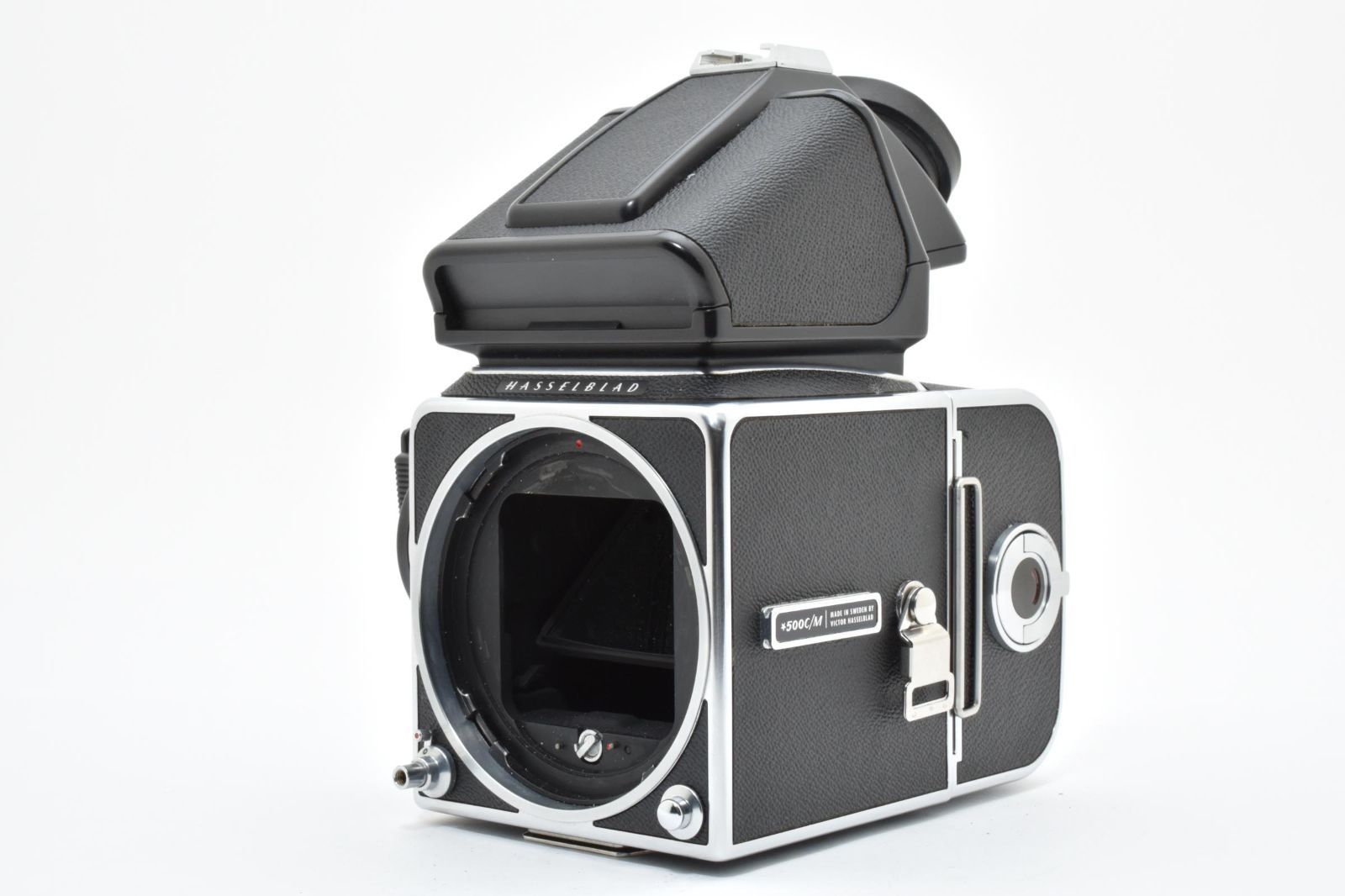 ジャンク品のHASSELBLAD 500C + A12 ☆ジャンク☆ ハッセルブラッド HASSELBLAD 500CM ボディ A12付