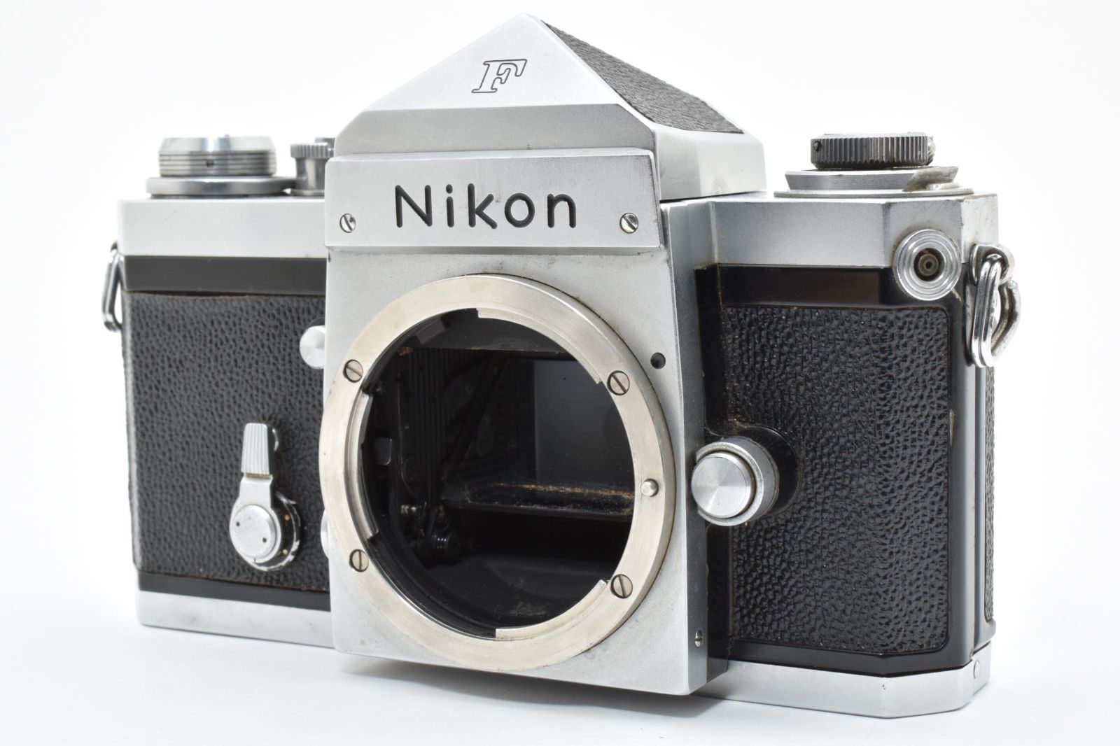 撮影確認済み Nikon F アイレベル　ボディのみ　641万台 ☆美品☆ ニコン Nikon F アイレベル ボディ シルバー 富士山 643万台