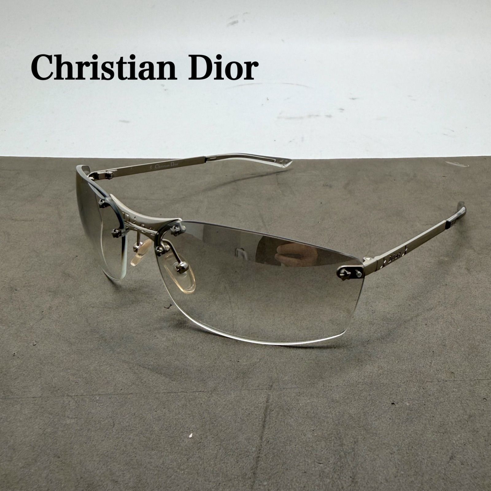 00s Christian Dior リムレス　サングラス　y2k Dior Rimless Star Logo Sunglasses y2k - メルカリ
