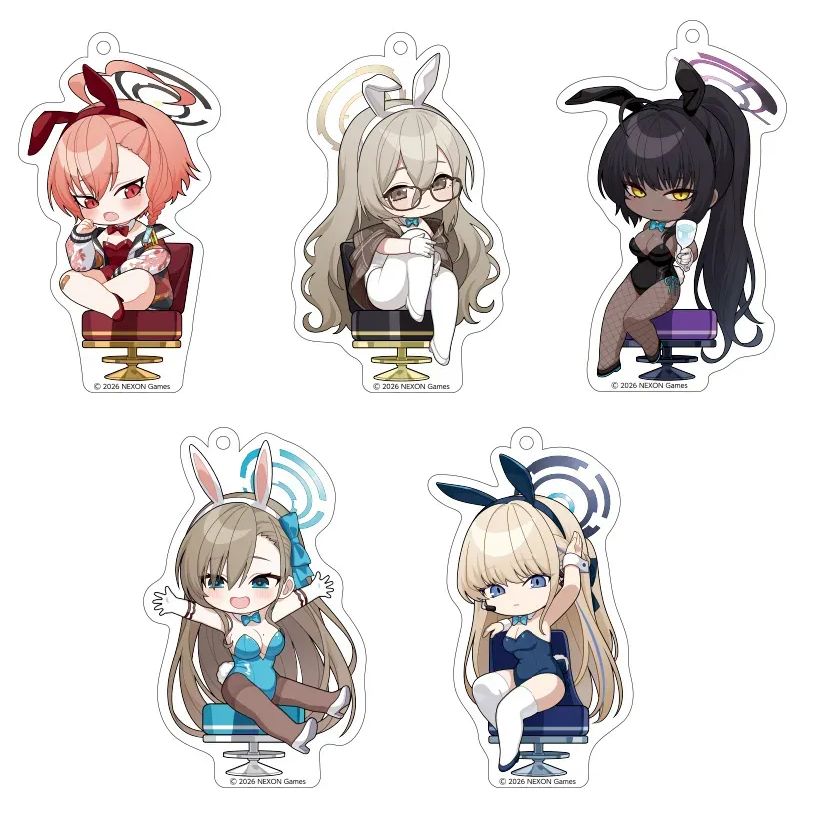 ブルーアーカイブ アクリルキーチェーン Vol.3 ブルアカ アクキー