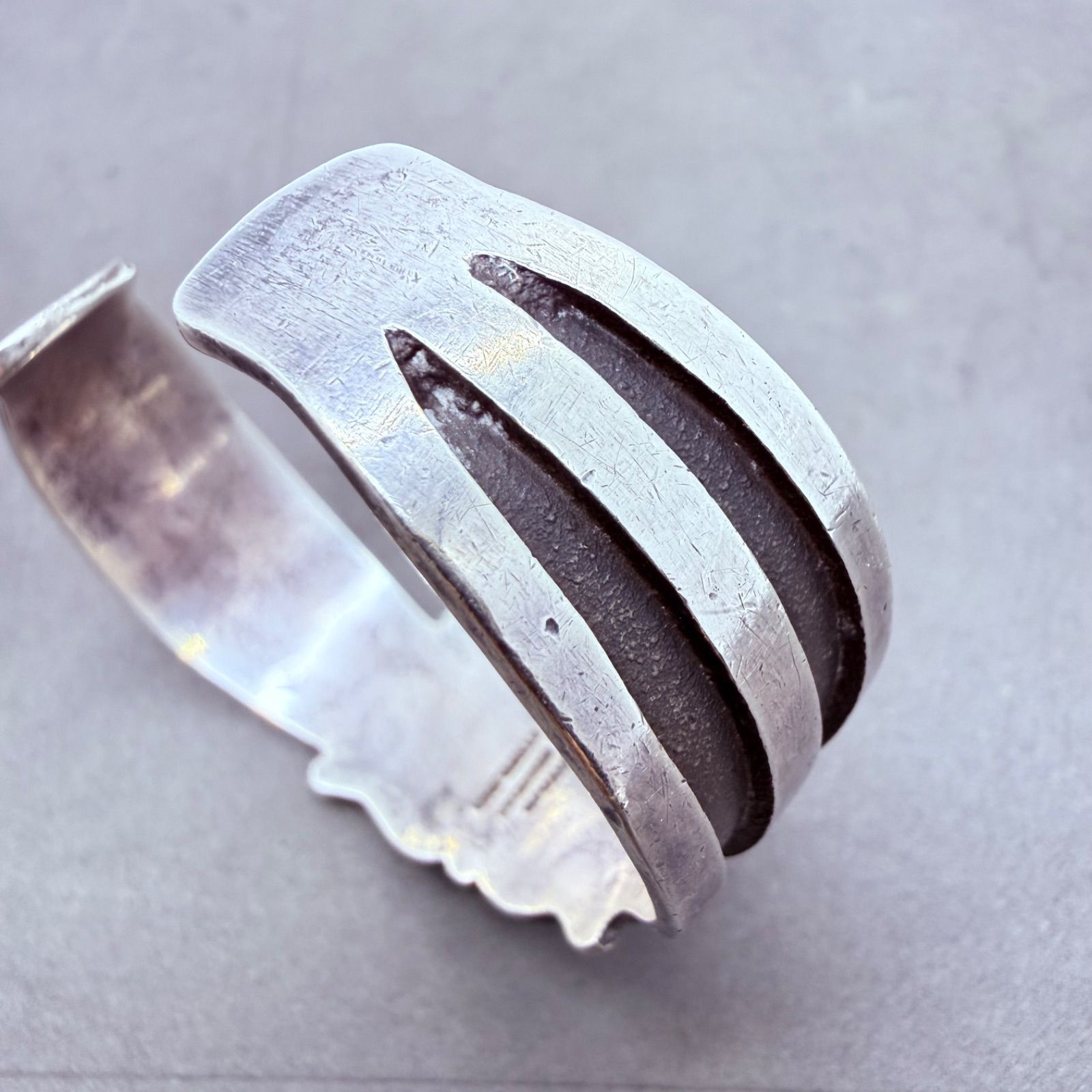 NAVAJO RICK R.martinez turquoise sterling bangle bracelet ナバホ