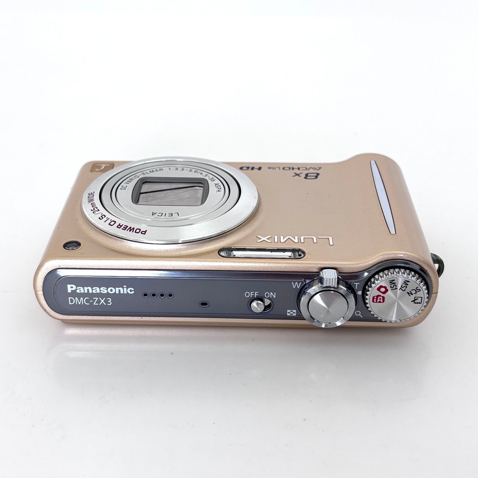 パナソニック】Panasonic LUMIX DMC-ZX3 コンデジ + バッテリー #S946