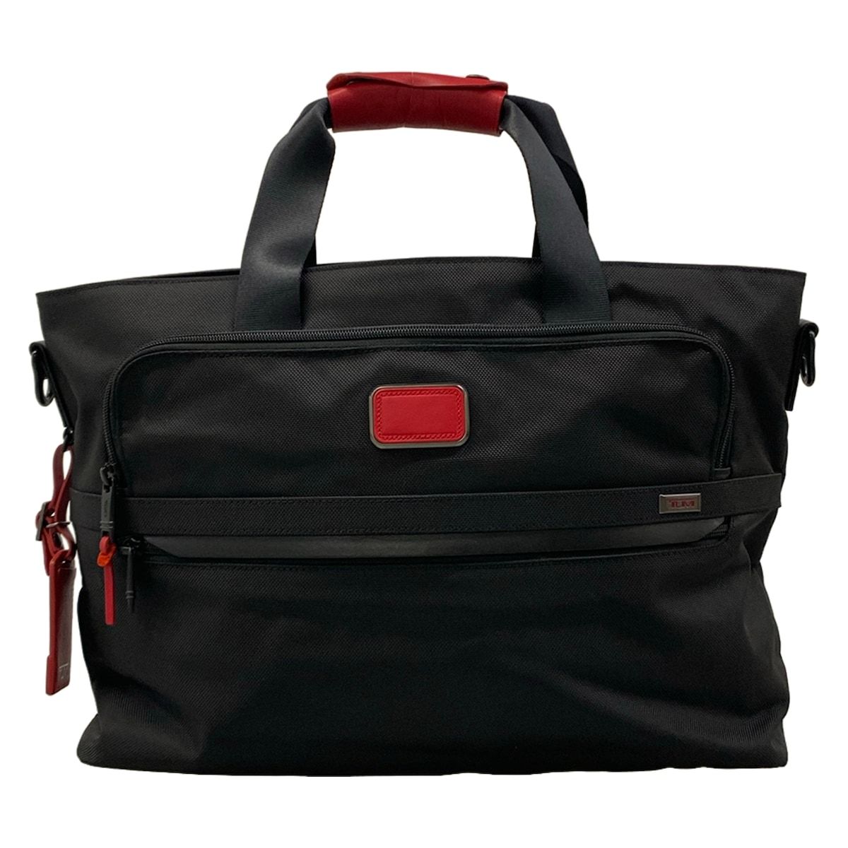 TUMI トゥミ ビジネスバッグ 黒 赤 TUMI - TUMI トゥミ コンパニオン