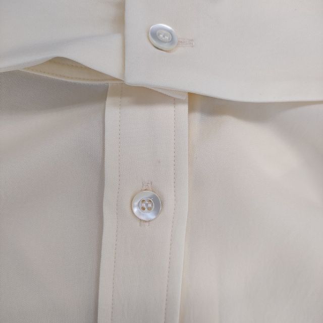 Ujoh Full Open Shirt 定価42900円 M761-B50-500 長袖シャツ ベージュ
