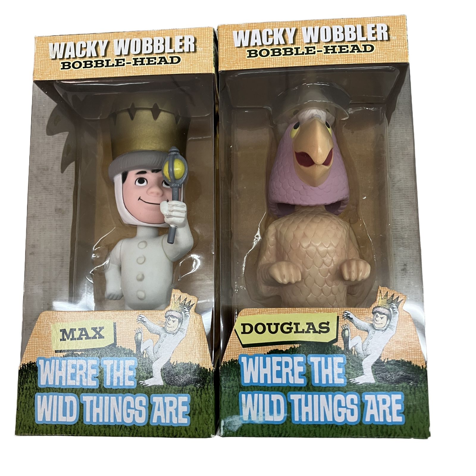 Wacky Wobblers ボブルヘッドフィギュア まとめ売り FUNKO WACKY WOBBLER かいじゅうたちのいるところ 4点セット