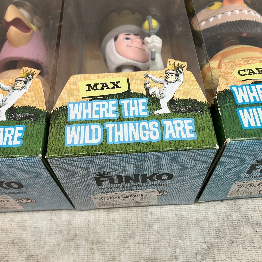 FUNKO WACKY WOBBLER かいじゅうたちのいるところ 4点セット