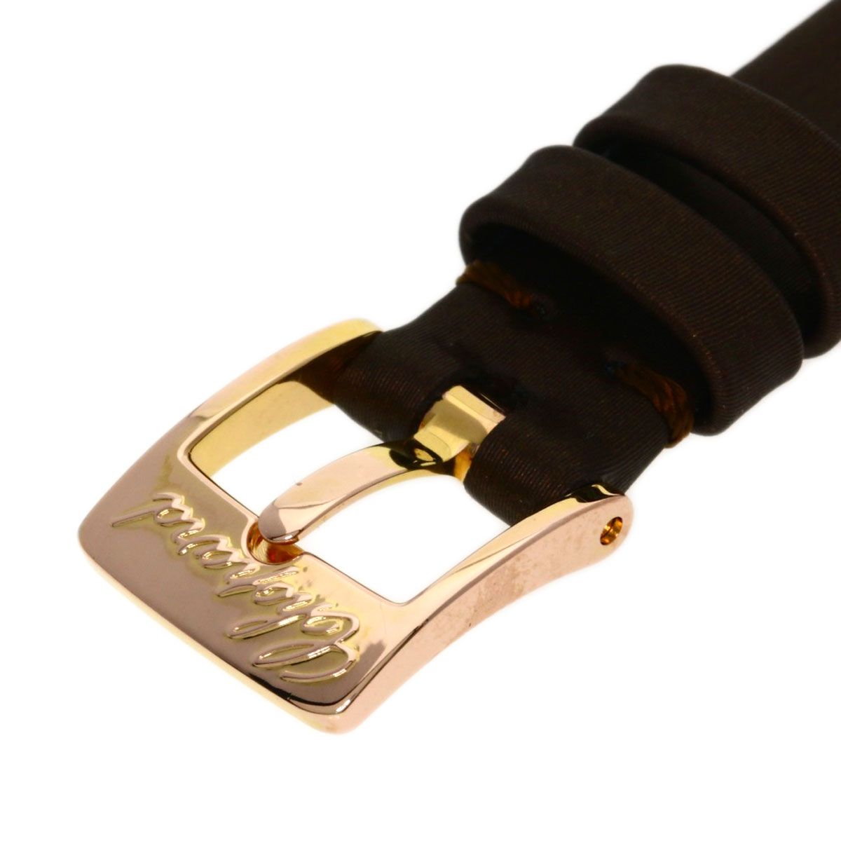 Chopard ショパール 209417 ハッピーダイヤモンド 209417 腕時計 K18PG 革 レディース [中古] Chopard ショパール 209417 ハッピーダイヤモンド 209417 腕時計 K18PG