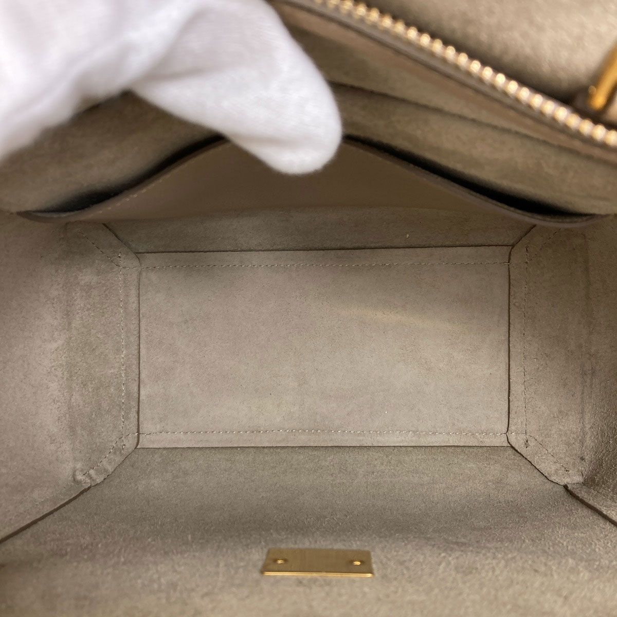 CELINE セリーヌ ベルトバッグ マイクロ 2WAY ハンドバッグ カーフ 