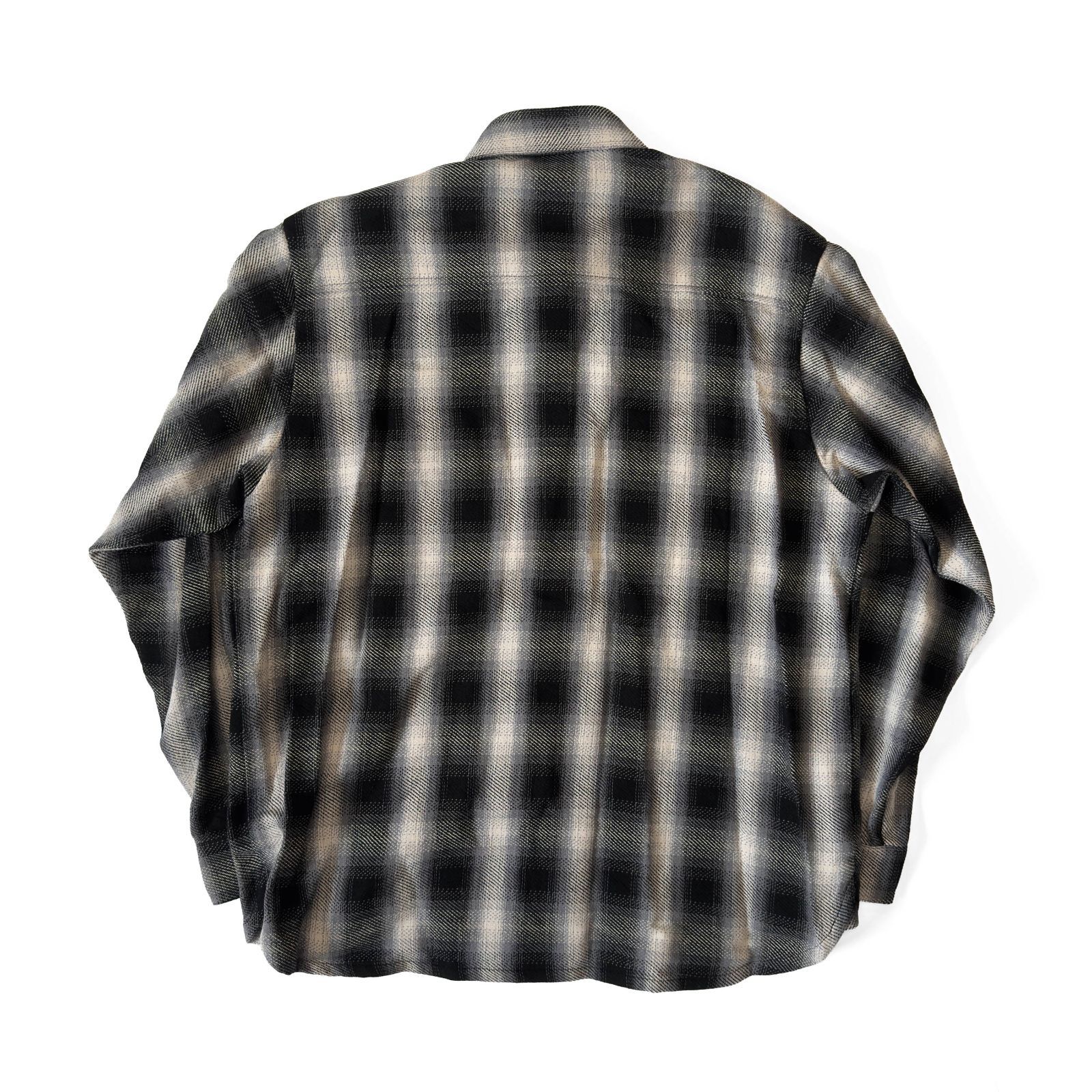 FIRSTRUST ファーストトラスト WEEKEND / LS SHIRT コットン ネルシャツ チェック SHADOW PLAID コンチョボタン シェルボタン FIRSTRUST ファーストトラスト WEEKEND &frasl; LS SHIRT サイズL