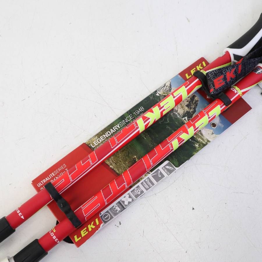 新品・未使用】 LEKI レキ SPD2 ソフトライト ストック トレッキング