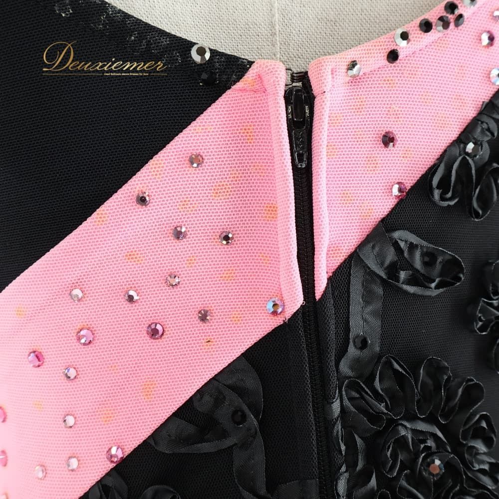 社交ダンス 衣装 サンヨシムラ 日本製 ドレス ワンピース スタンダード