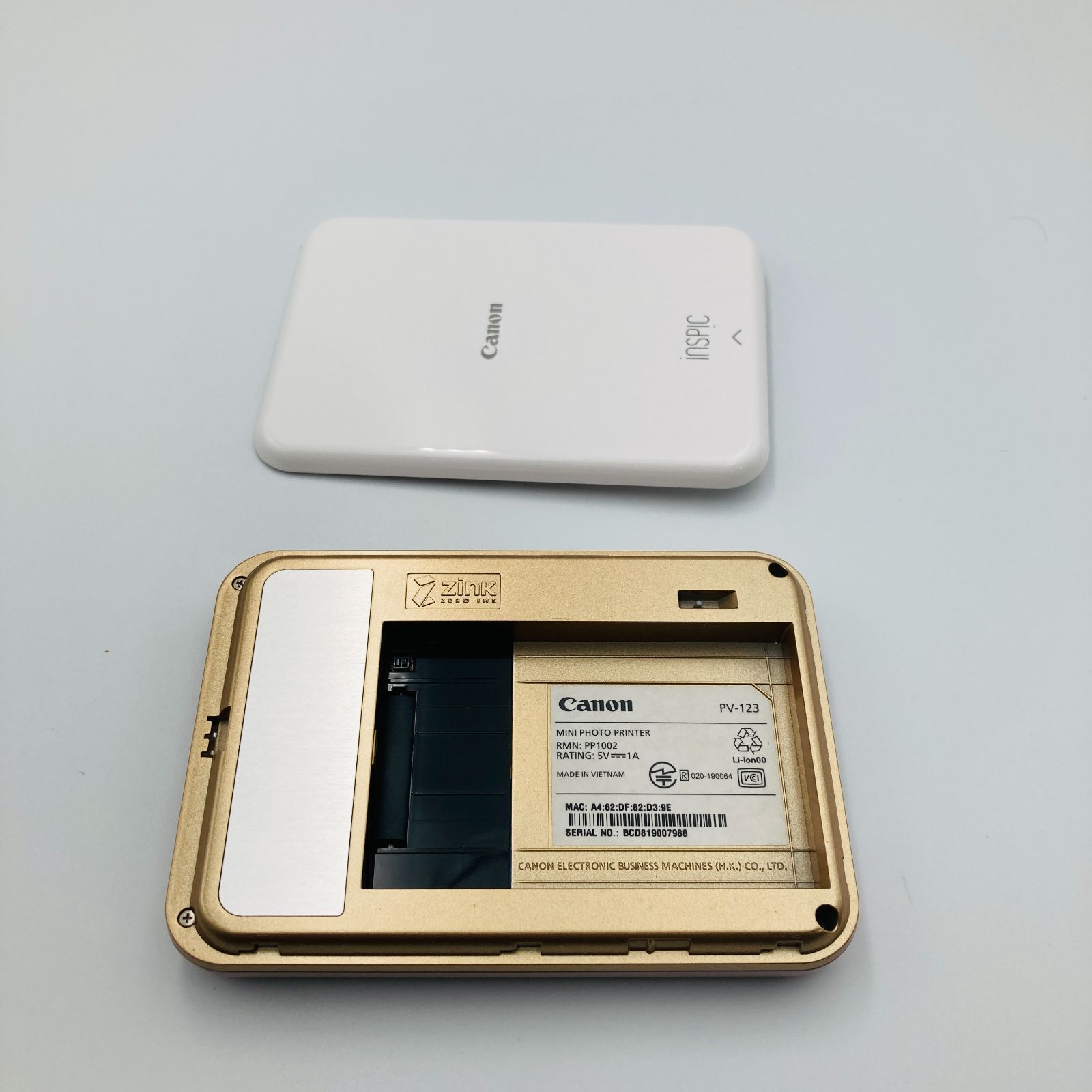 楽天市場】キヤノン キヤノン スマホ専用ミニフォトプリンター iNSPiC