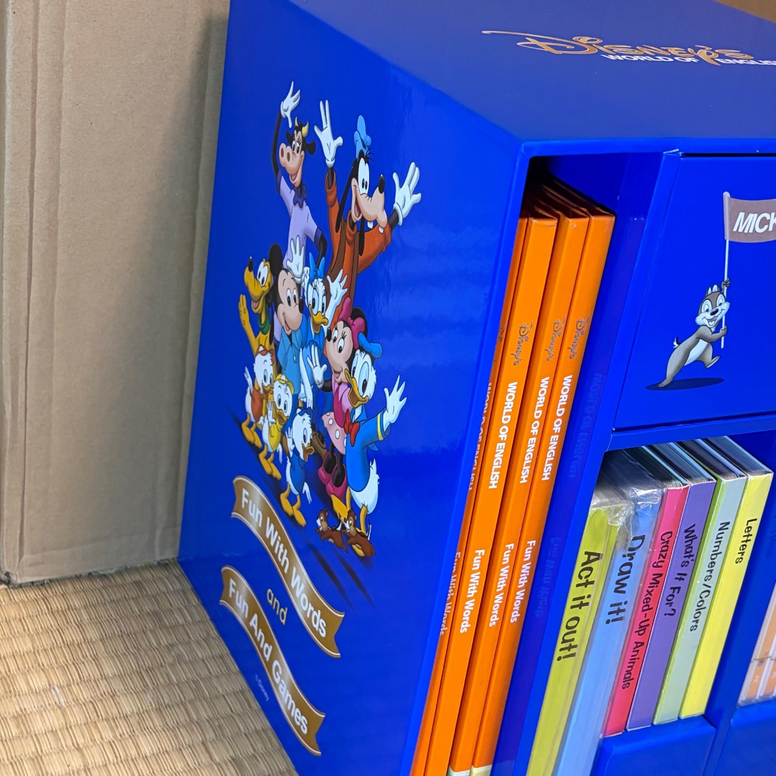ディズニーワールドイングリッシュ　ディズニー英語システム DWE 教材まとめ売り ディズニーワールドイングリッシュ英語システム無料サンプルがお得