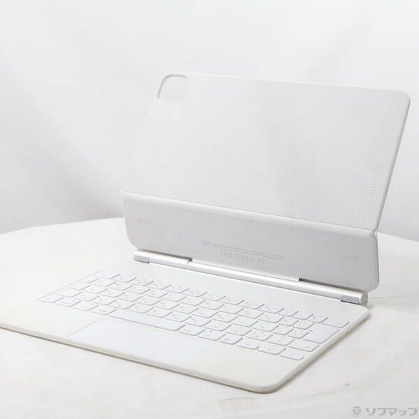 ソフマップ 〔中古品〕 11インチ iPad Pro 第3／2／1世代用 Magic Keyboard 日本語 ホワイト MJQJ3J／A【297】