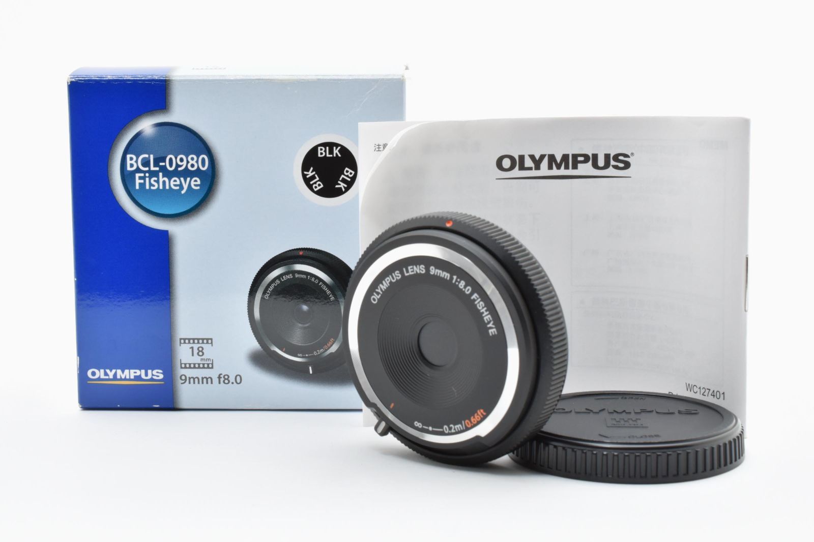 OLYMPUS オリンパス BCL-0980 Fisheye 9mm F8.0 ボディキャップレンズ